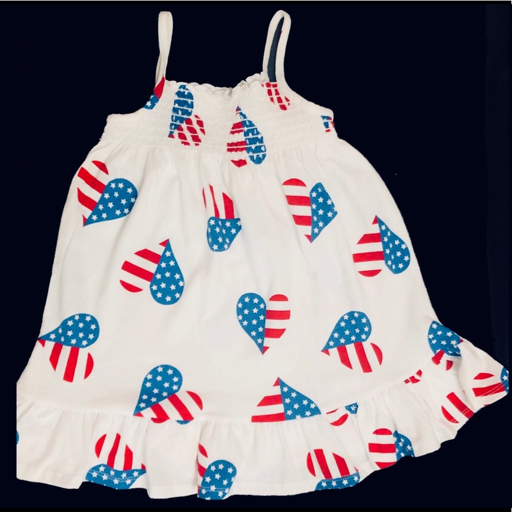 Cute CITY STREETS American Flag 🇺🇸/ Heart dress